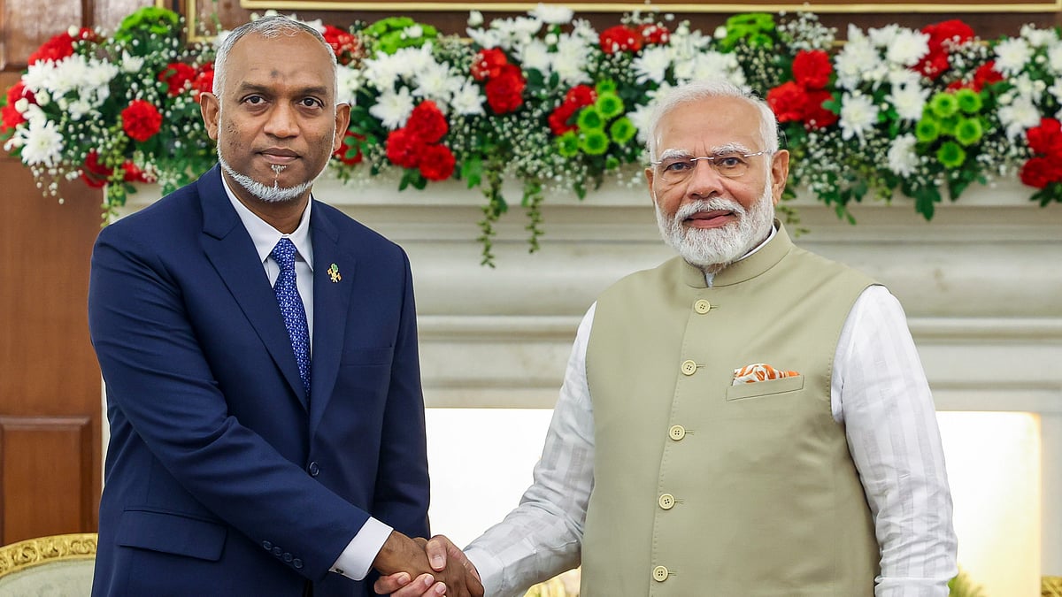 മാലദ്വീപ് അടുത്ത സുഹൃത്തെന്ന് മോദി, കറന്സി വിനിമയ കരാറില് ഒപ്പുവെച്ചു; ഇന്ത്യയ്ക്ക് ഹാനികരമായി ഒന്നും ചെയ്യില്ലെന്ന് മുയിസു