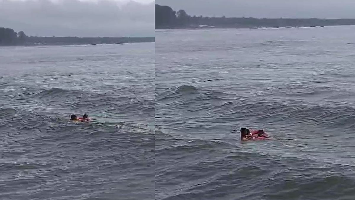 മത്സ്യബന്ധനത്തിനിടെ തിരയില്‍പ്പെട്ടു;
മത്സ്യ തൊഴിലാളികളെ രക്ഷിച്ചു,വിഡിയോ
