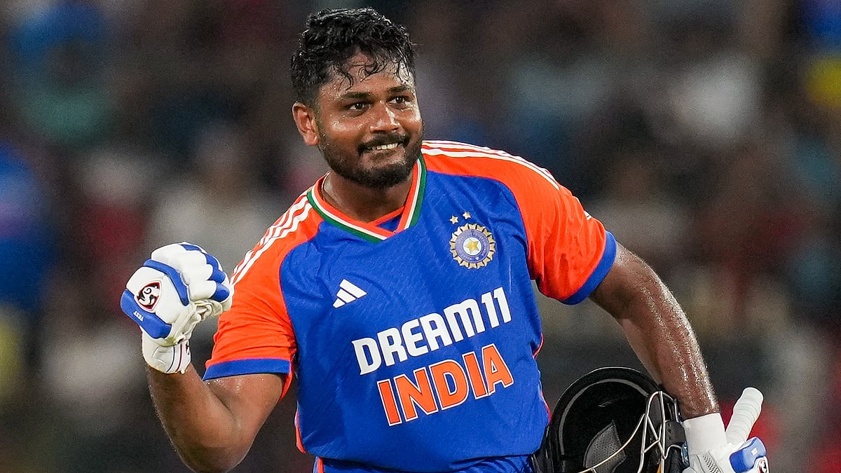 'വാ ഷോട്ട്... വാട്ട് എ ഷോട്ട്'... സഞ്ജുവിന്‍റെ സിക്സിൽ അമ്പരന്ന് രവി ശാസ്ത്രി (വിഡിയോ)