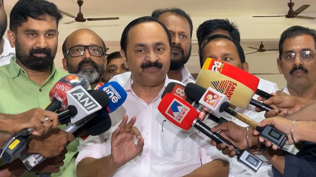 'ബിജെപിയുമായി ചര്‍ച്ച നടത്തി, അവര്‍ കയ്യൊഴിഞ്ഞപ്പോഴാണ് 
സിപിഎമ്മിലേക്ക് പോയത്'; സരിന് മറുപടിയുമായി വി ഡി സതീശന്‍