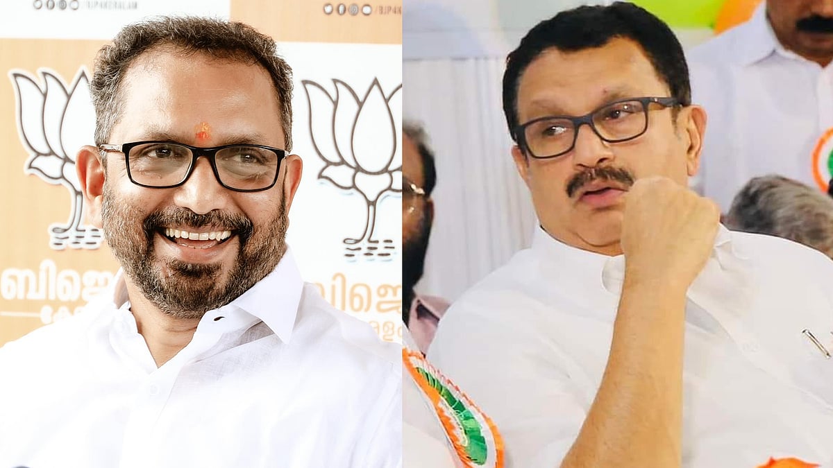 'ആട്ടും തുപ്പുമേറ്റ് കോണ്‍ഗ്രസില്‍ അടിമയെപ്പോലെ കിടക്കുന്നത് എന്തിനാണ്?'; കെ മുരളീധരനെ ബിജെപിയിലേക്ക് ക്ഷണിച്ച് സുരേന്ദ്രന്‍