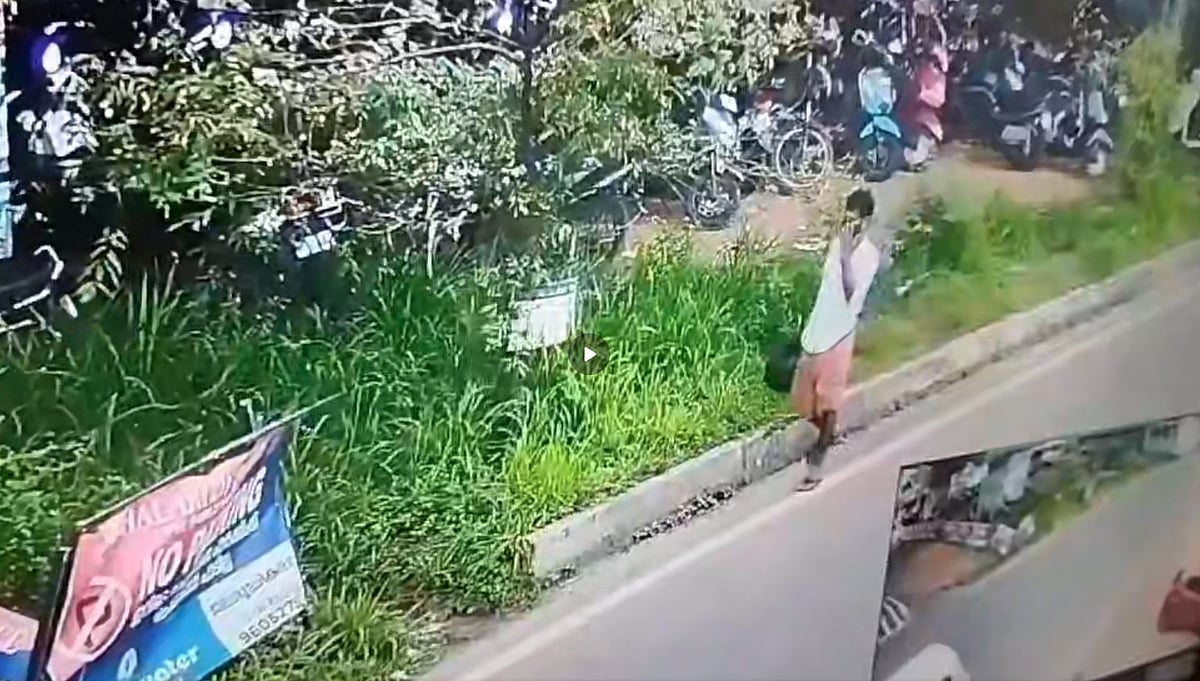 സ്ഥിരം ബൈക്ക് മോഷ്ടാവ്, ഒടുവില്‍ സിസിടിവിയില്‍ കുടുങ്ങി, പ്രതിയെ ഓടിച്ചിട്ടു പിടിച്ച് നാട്ടുകാര്‍