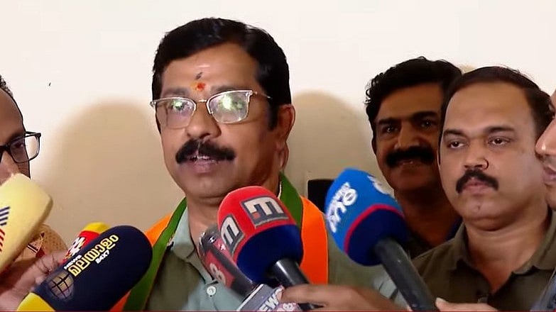 സന്ദീപ് സഹപ്രവര്‍ത്തകന്‍, സംസാരിച്ച് പരിഹാരം കാണും: സി കൃഷ്ണകുമാര്‍