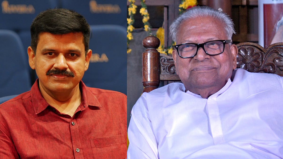 'അതാണ് യഥാര്‍ത്ഥ സംസ്‌കാരം'; വിഎസിനെ പുകഴ്ത്തി സന്ദീപ് വാര്യര്‍; 'ഇത്രയേ ഞാനും പറഞ്ഞുള്ളൂ' എന്ന് കൃഷ്ണകുമാറിന് മറുപടി 
