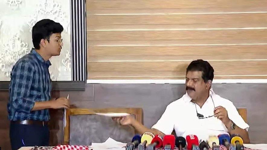 വിലക്ക് ലംഘിച്ച് വാര്‍ത്താസമ്മേളനം, പി വി അന്‍വറിനെതിരെ കേസെടുക്കും; കലക്ടര്‍ നിര്‍ദേശം നല്‍കി 