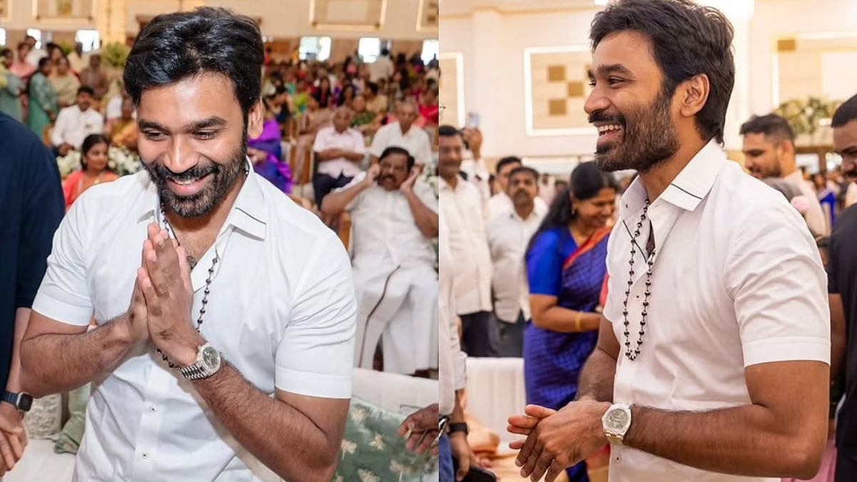 1.35 കോടിയുടെ റോളക്‌സ് വാച്ച്; കാണുന്ന പോലെ അത്ര സിംപിളല്ല ധനുഷിന്റെ ലുക്ക്
