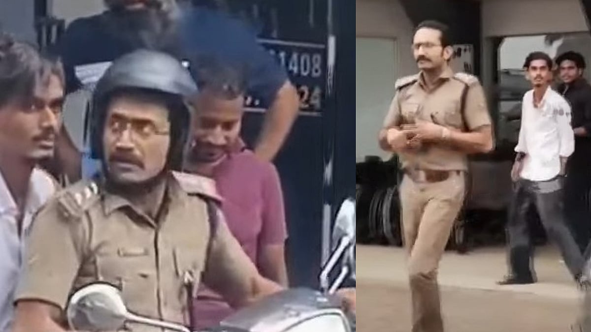 ‌പൊലീസ് വേഷത്തിൽ ഷൈൻ ടോം ചാക്കോ റോഡിൽ; പരിശോധനയെന്ന് കരുതി ബ്രേക്കിട്ടു! ബൈക്കിൽ നിന്ന് വീണ യുവാവിന് പരിക്ക്