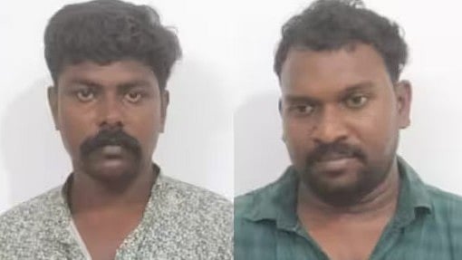 മോഷ്ടിച്ച ആനക്കൊമ്പ് വിൽക്കാൻ ശ്രമം; 2 യുവാക്കൾ പിടിയിൽ, വാങ്ങാനെത്തിയവർ ഓടി രക്ഷപ്പെട്ടു