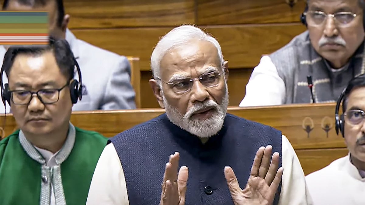 'അടിയന്തരാവസ്ഥയുടെ പാപം കോണ്‍ഗ്രസിന്റെ നെറ്റിയില്‍ നിന്ന് മായില്ല'; നെഹ്‌റു 
കുടുംബത്തെ വിമര്‍ശിച്ച് മോദി

