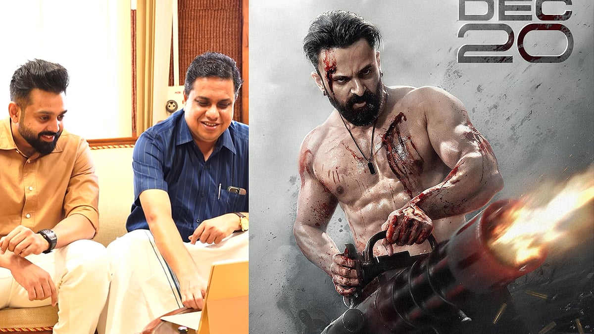 ആദ്യ ടിക്കറ്റ് സ്പീക്കർക്ക്; ഉണ്ണി മുകുന്ദന്റെ മാർക്കോ എത്താൻ അഞ്ച് നാൾ