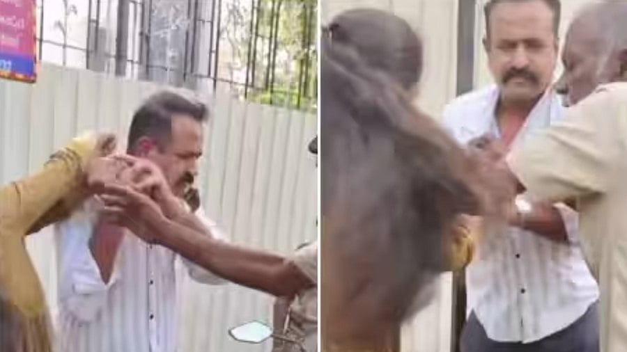 ഒറ്റയ്ക്ക് വീട്ടിലേക്ക് വരാന്‍ തടവുകാരന്റെ ചെറുമകളോട് ആവശ്യപ്പെട്ടു; ജയിലറെ ചെരുപ്പൂരി തല്ലി പെണ്‍കുട്ടി