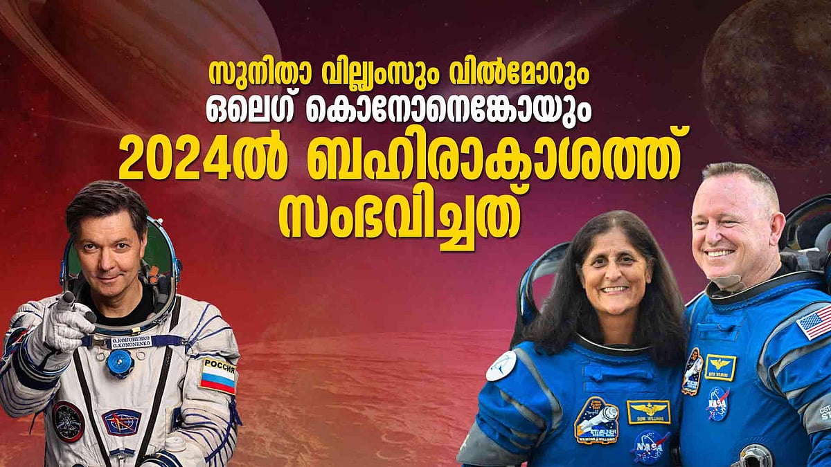 ആവേശവും ആശങ്കയും ആകാശത്തോളം; 2024ല്‍ ബാഹ്യാകാശത്ത് നടന്നത് എന്തൊക്കെ?