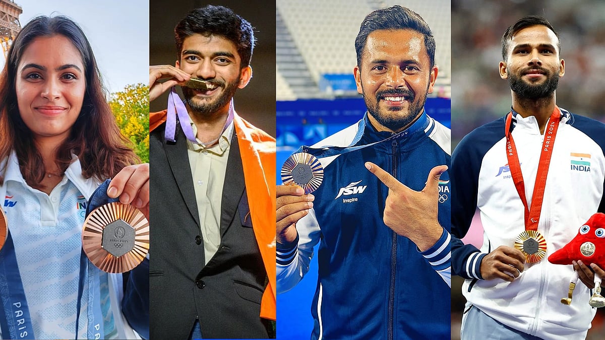 മനു ഭാകറിനും ഡി ഗുകേഷിനും ഖേല്‍രത്‌ന; സജന്‍ പ്രകാശിന് അര്‍ജുന പുരസ്‌കാരം