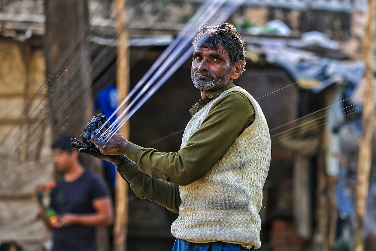 ഒന്ന് പട്ടം പറത്തിയാലോ...; മകര സംക്രാന്തിക്കൊരുങ്ങി ഉത്തരേന്ത്യ