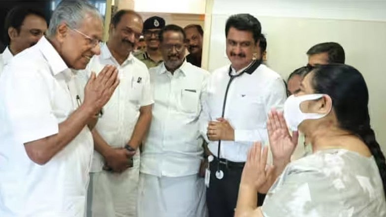 'നാട് ഒന്നാകെ ഒപ്പമുണ്ടായിരുന്നു'; ഉമാ തോമസിനെ സന്ദര്‍ശിച്ച് മുഖ്യമന്ത്രി