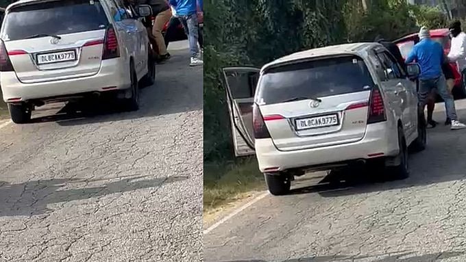 മൈസൂരുവില്‍ പട്ടാപ്പകല്‍ മലയാളി ബിസിനസുകാരനെ കൊള്ളയടിച്ച് കാറും പണവും കവര്‍ന്നു; വീഡിയോ
