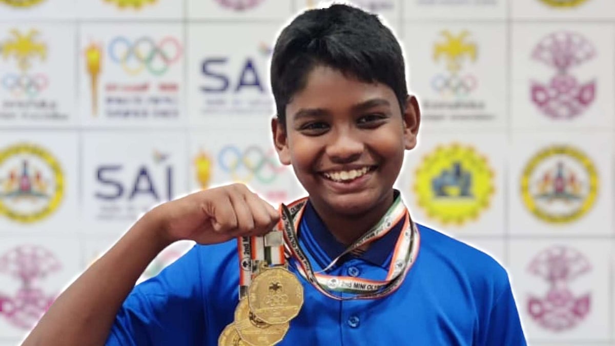 ഒളിംപ്യന്‍മാരെ വെല്ലുന്ന പ്രകടനം, ഇന്ത്യയ്ക്ക് ഷൂട്ടിങ്ങില്‍ പുതിയ താരോദയം; സ്വര്‍ണം അടിച്ചെടുത്ത് 15കാരന്‍ 