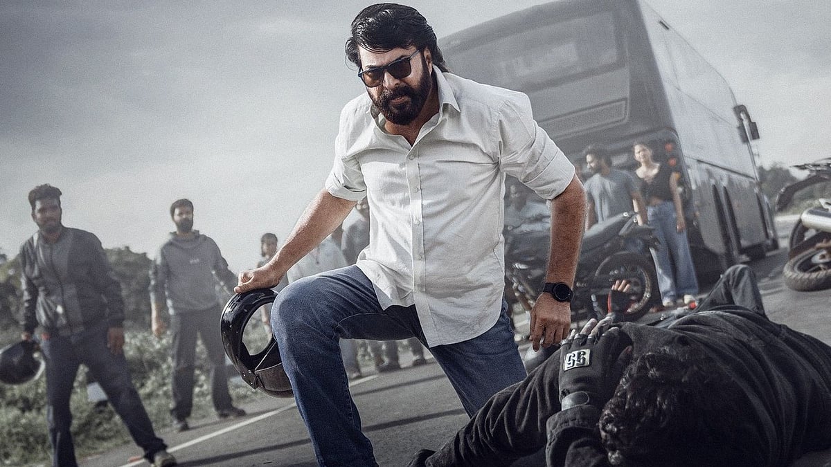 'വില്ലൻ വരുന്നതിന് മുന്നേയുള്ള നായകന്റെ 'അഴിഞ്ഞാട്ടം'; മമ്മൂക്കയുടെ കിടിലൻ ആക്ഷൻ രം​ഗം, 'ബസൂക്ക' പുതിയ പോസ്റ്റർ 