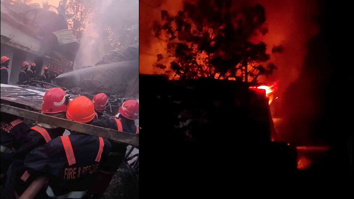 ജോലിയില്‍ നിന്ന് പിരിച്ചുവിട്ടതിന്റെ പ്രതികാരം; മുണ്ടൂര്‍ ഓയില്‍ കമ്പനി തീപിടിത്തത്തില്‍, ഒരാള്‍ കസ്റ്റഡിയില്‍