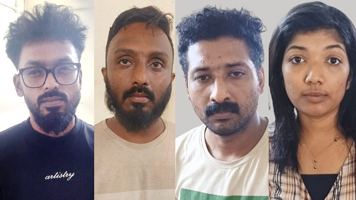 മരട് കവര്‍ച്ച കേസ് പ്രതിയെ തട്ടിക്കൊണ്ടുപോയി കൊലപ്പെടുത്താന്‍ ശ്രമം; യുവതിയടക്കം നാലുപേര്‍ അറസ്റ്റില്‍