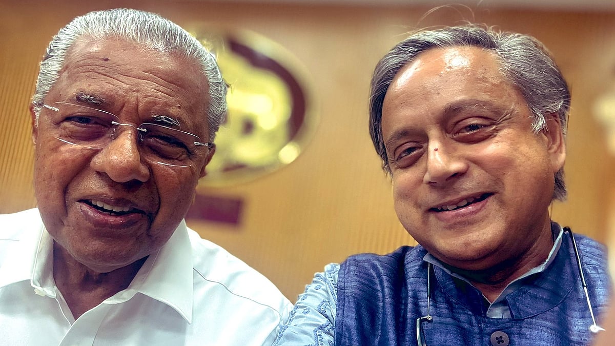'രാഷ്ട്രീയ വ്യത്യാസങ്ങള്‍ക്കപ്പുറം...'; പിണറായിക്കൊപ്പം തരൂരിന്റെ സെല്‍ഫി
