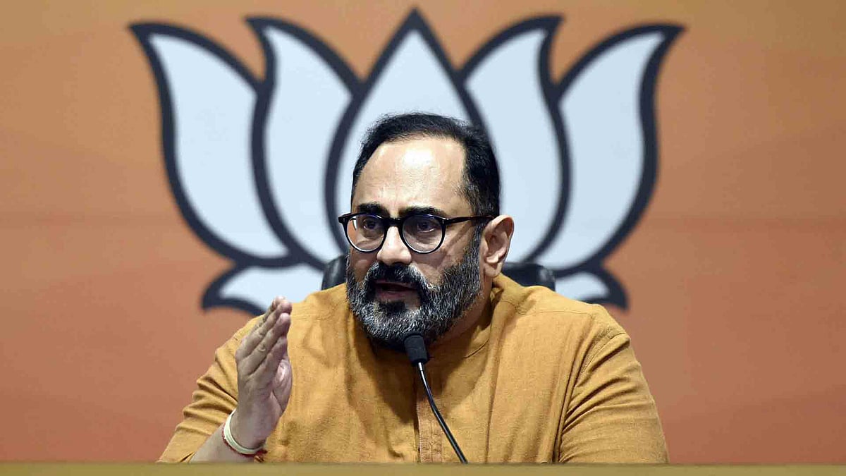 കോണ്‍ഗ്രസിന്റെ 'പരമ്പരാഗത ശക്തികേന്ദ്രം' ലക്ഷ്യം; മേൽജാതി വോട്ട് 'കണ്ണുവെച്ച്' രാജീവിലൂടെ ബിജെപി