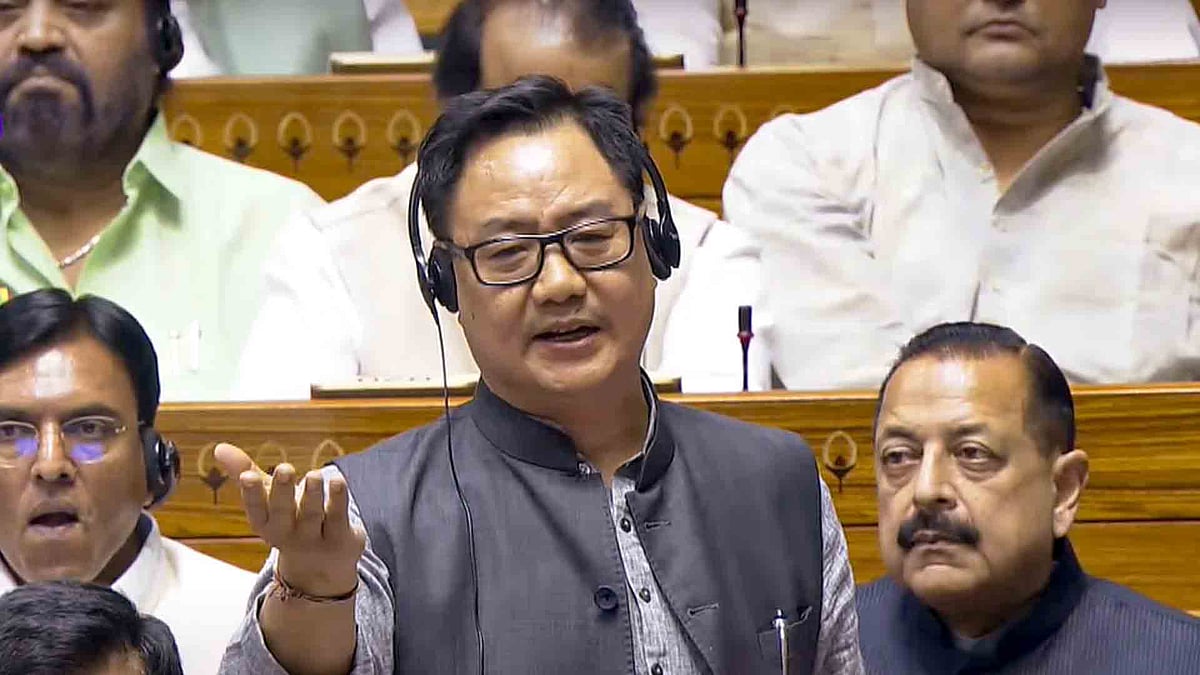 Waqf Bill: 'ആരാധനാലയങ്ങള്‍ നിയന്ത്രിക്കില്ല, പള്ളി ഭരണത്തില്‍ ഇടപെടില്ല';  വഖഫ് ബില്‍ ലോക്‌സഭയില്‍