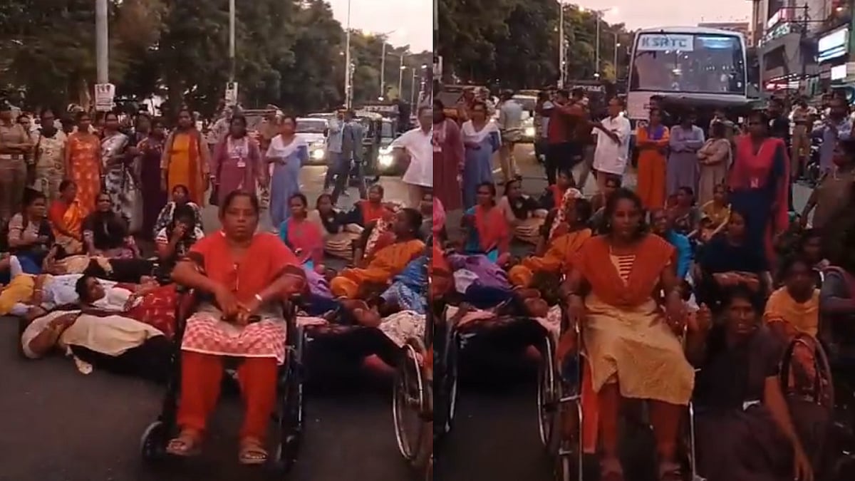Asha Workers Strike| സെക്രട്ടേറിയറ്റിന് മുന്നിലെ റോഡില്‍ കിടന്ന് ആശാ പ്രവര്‍ത്തകരുടെ പ്രതിഷേധം, മൂന്നാം വട്ട ചര്‍ച്ചയും പരാജയം