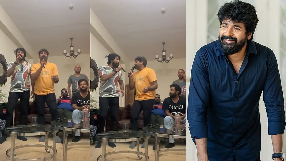 Sivakarthikeyan: 'ഞങ്ങൾ തന്നെ പാടും, കൈയടിക്കുകയും ചെയ്യും'! എസ്കെ ഇത്ര നല്ല പാട്ടുകാരൻ ആയിരുന്നോ എന്ന് ആരാധകർ; വിഡിയോ  