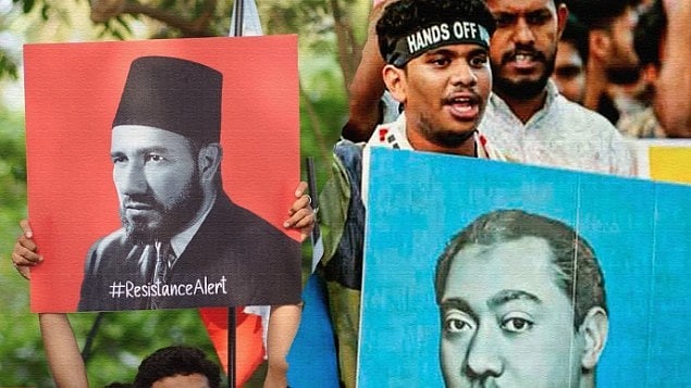 'ജമാഅത്തെ ഇസ്ലാമിയുടെ പോക്കിരിത്തരം; തീവ്ര മതരാഷ്ട്ര വാദികളുടെ ഫോട്ടോ ഉയർത്തി അമിത്ഷായ്ക്ക് വടി കൊടുത്തു'