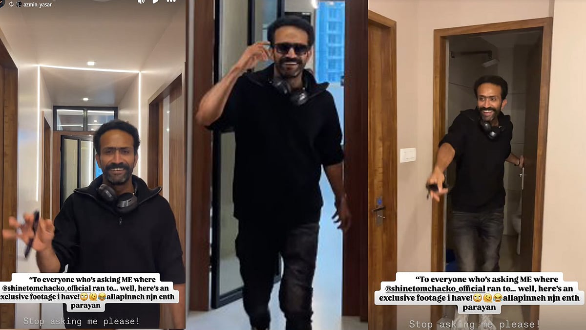 'എന്നോട് ഇനി ചോദിക്കല്ലേ! ഇതാ എക്സ്ക്ലൂസീവ് ഫൂട്ടേജ്'; ഇൻസ്റ്റ​ഗ്രാം സ്റ്റോറിയുമായി വീണ്ടും ഷൈൻ ടോം ചാക്കോ