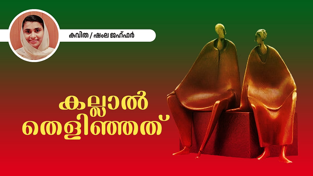 കല്ലാല്‍ തെളിഞ്ഞത് - ഷംല ജഹ്ഫര്‍ എഴുതിയ കവിത