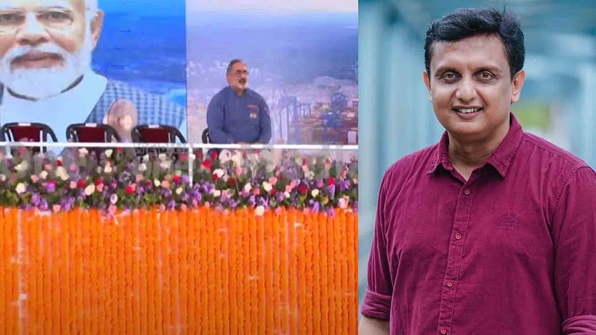 'ആ സ്റ്റേജിലേക്കു നോക്കൂ, ഒരാള്‍ ഒറ്റയ്ക്കിരുന്ന് മുദ്രാവാക്യം വിളിക്കുന്നു, അല്പത്തരമല്ലേ ഇത്?'; രാജീവ് ചന്ദ്രശേഖറിനെതിരെ മുഹമ്മദ് റിയാസ് 