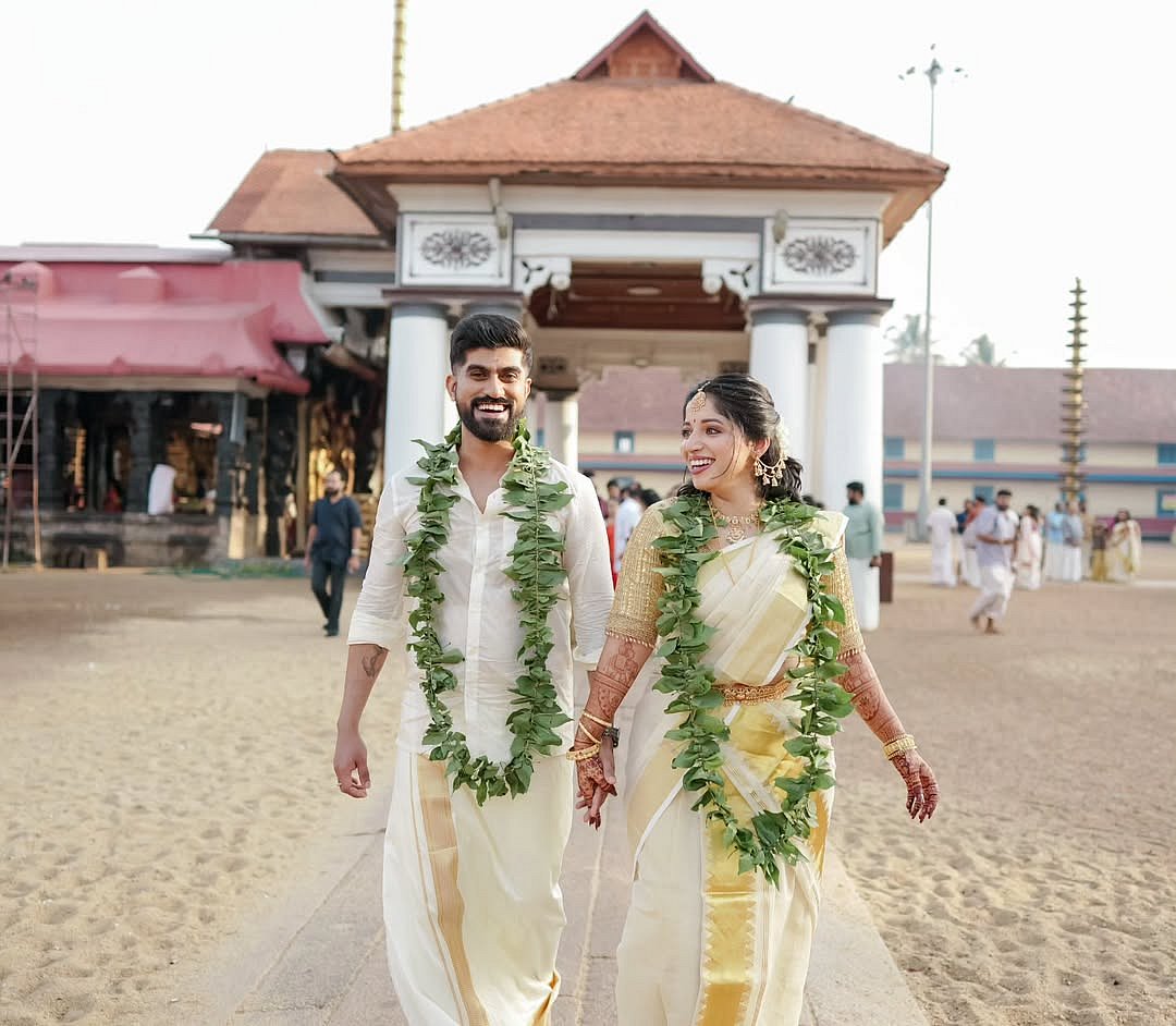 കാവ്യ സുരേഷ് വിവാഹിതയായി, വരന്‍ അദീപ്, ചിത്രങ്ങള്‍ 