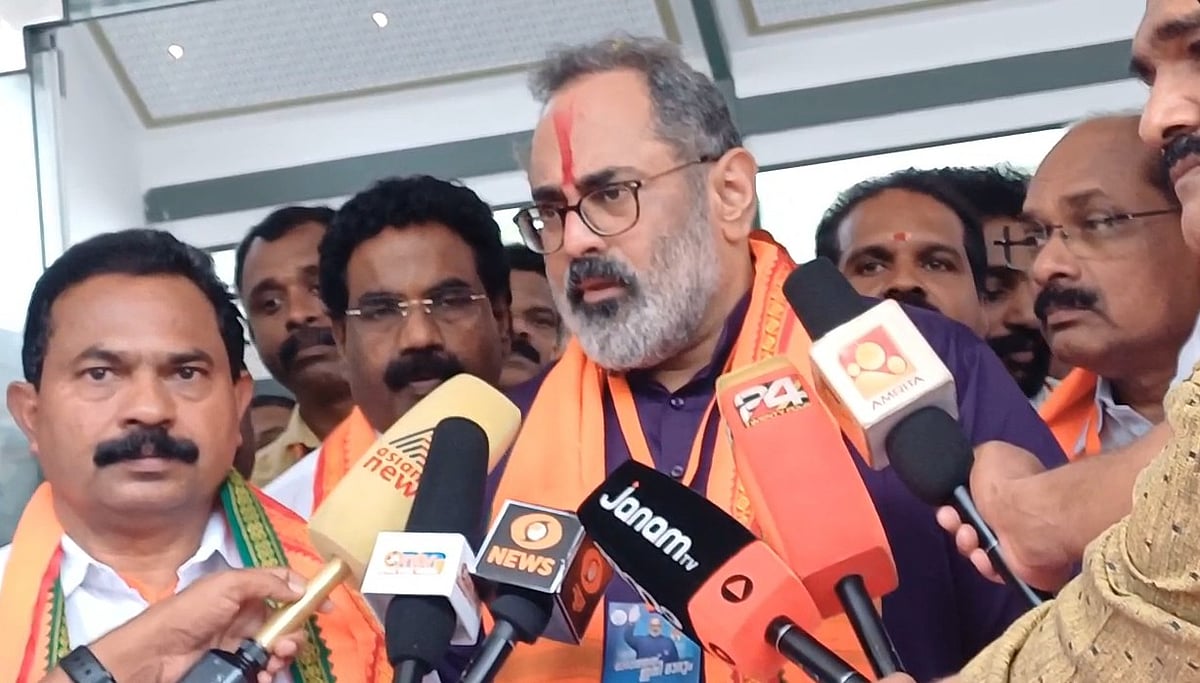 ദേശീയപാതയുടെ തകര്‍ച്ച: സംസ്ഥാന സര്‍ക്കാരിന് ഒഴിഞ്ഞ് മാറാനാവില്ലെന്ന് രാജീവ് ചന്ദ്രശേഖര്‍