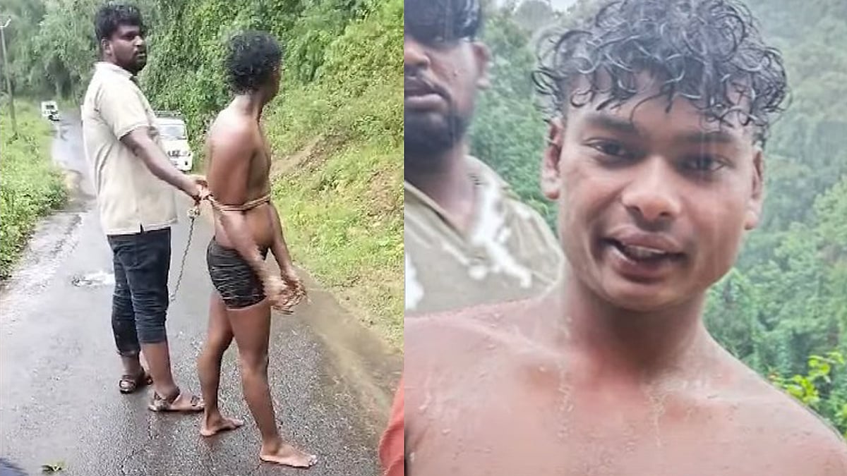 ആദിവാസി യുവാവിനെ കെട്ടിയിട്ട് മര്‍ദിച്ച സംഭവത്തില്‍ കേസ് എടുത്ത് പൊലീസ്