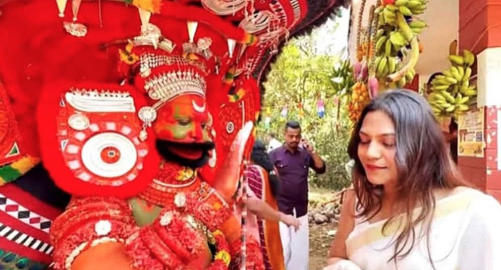 ജ്യോതി മല്‍ഹോത്ര കണ്ണൂരില്‍ തെയ്യം കാണാനെത്തി, ദൃശ്യങ്ങള്‍ സോഷ്യല്‍ മീഡിയയില്‍; അന്വേഷണം