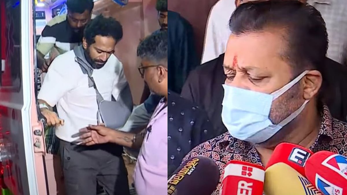 'അച്ഛൻ മരിച്ച വിവരം അമ്മയെ അറിയിച്ചിട്ടില്ല, ഷൈൻ ടോം ചാക്കോയുടെ ആരോ​ഗ്യനിലയിൽ ആശങ്കപ്പെടാനൊന്നുമില്ല'; ആശുപത്രിയിലെത്തി സുരേഷ് ​ഗോപി