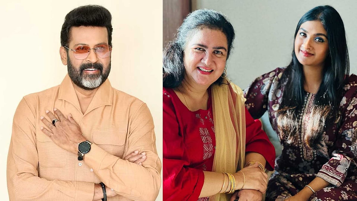 'ദക്ഷിണേന്ത്യയിലെ ഏറ്റവും മികച്ച നടിയാണ് നിന്റെ അമ്മ'; വിങ്ങിപ്പൊട്ടി മനോജ് കെ ജയന്‍; ആശ്വസിപ്പിച്ച് മകള്‍ 