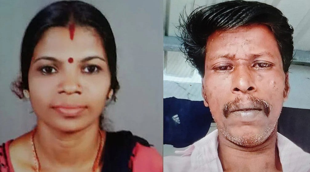 ഭാര്യയെ കത്രിക കൊണ്ട് കുത്തിക്കൊന്നു; പ്രതി കാട്ടില്‍ മരിച്ച നിലയില്‍