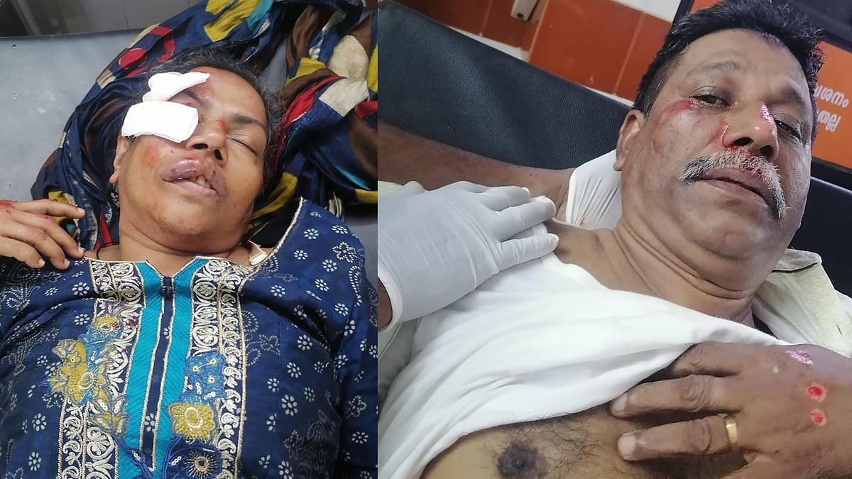 റോഡിലെ കുഴിയില് വീണു; ജയില് സൂപ്രണ്ടിനും ഭാര്യയ്ക്കും പരിക്ക്