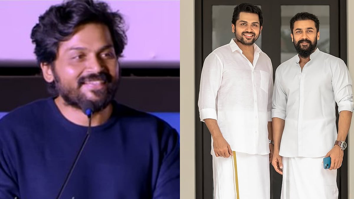 'ഇപ്പോൾ എല്ലാവരും ഒരു കുട്ടി മതിയെന്നാണ് പറയാറ്, പക്ഷേ ഒരു ചേട്ടൻ ഉണ്ടാവുക എന്നത് വളരെ സ്പെഷ്യലാണ്'; കാർത്തി പറയുന്നു