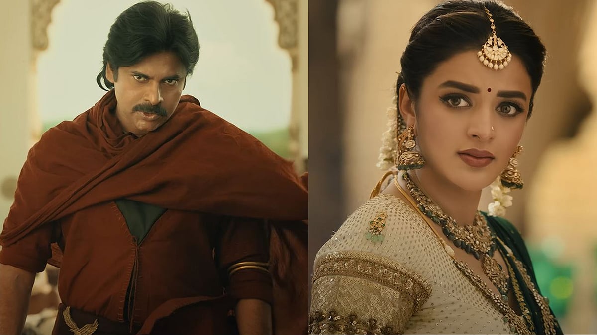 'ആടിനെ തിന്നുന്ന പുലികളെ അല്ലേ നിങ്ങൾ കണ്ടിട്ടുള്ളൂ'!പവൻ കല്യാണിന്റെ ബ്രഹ്മാണ്ഡ ചിത്രം 'ഹരി ഹര വീര മല്ലു' ട്രെയ്‌ലർ