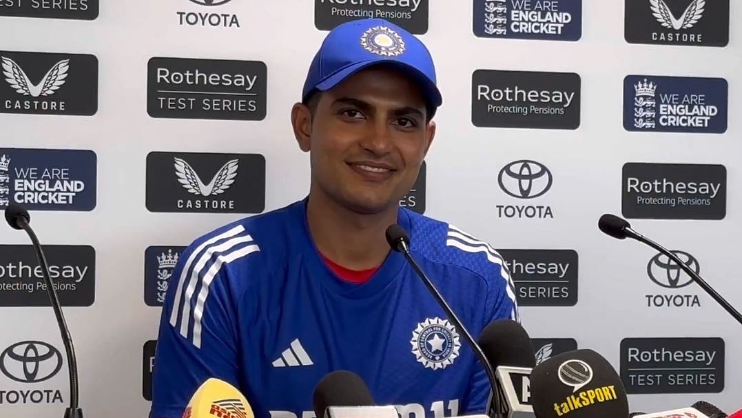 'അദ്ദേഹം എവിടെ? എനിക്കൊന്നു കാണണം'; ചരിത്ര ജയത്തിനു പിന്നാലെ ബ്രിട്ടീഷ് ജേര്‍ണലിസ്റ്റിനെ 'ട്രോളി' ഗില്‍  (വിഡിയോ)