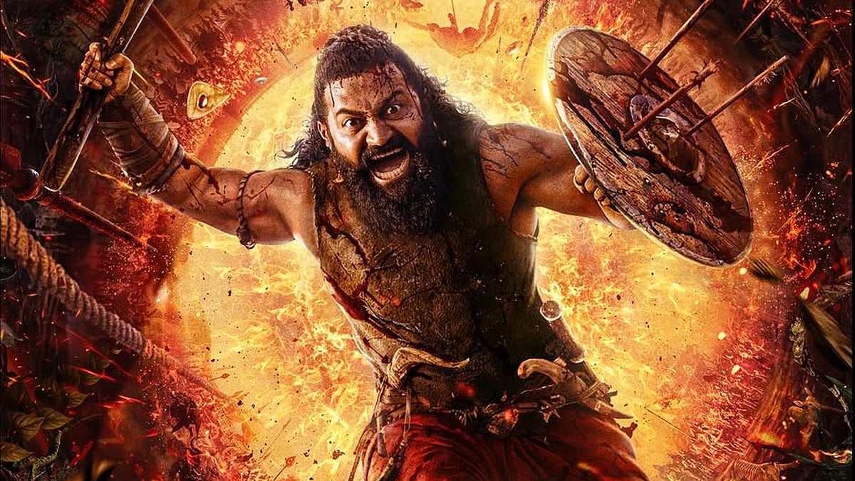 മകനെ കണ്ടു, ഇനി അച്ഛന്റെ ഊഴം; കാന്താര ചാപ്റ്റര്‍ 1 ഒക്ടോബറില്‍ തന്നെ എത്തും; ആവേശമായി പോസ്റ്റര്‍