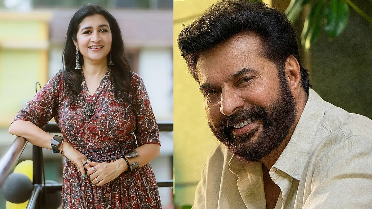 'മമ്മൂക്കയെ തൊട്ട് അഭിനയിക്കാന്‍ പറ്റില്ലെന്ന് പറഞ്ഞു, അദ്ദേഹം നല്‍കിയ മറുപടി'; മനസ് തുറന്ന് നീന കുറുപ്പ്