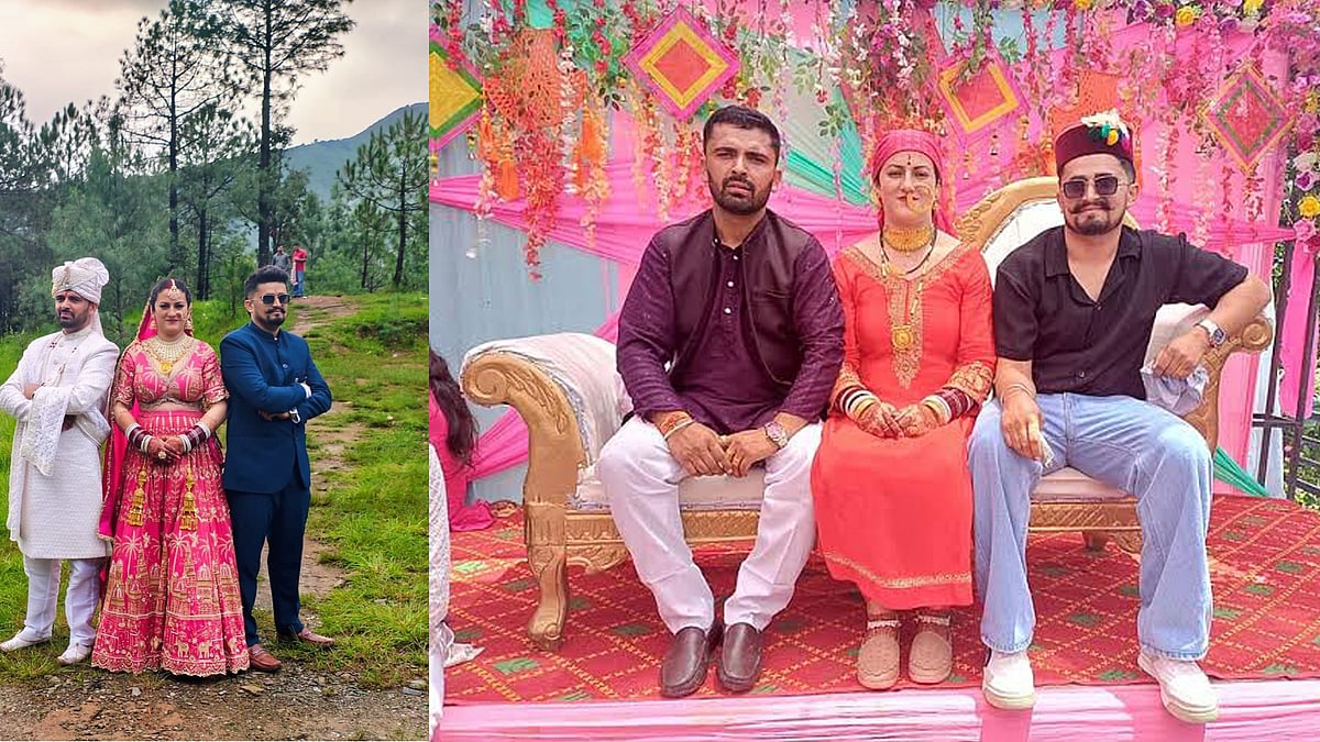 രണ്ട് സഹോദരന്മാര്‍ക്ക് ഒരു വധു; ഹിമാചല്‍ പ്രദേശിലെ പോളിയാന്‍ഡ്രി പാരമ്പര്യത്തില്‍ നടന്ന വിവാഹം