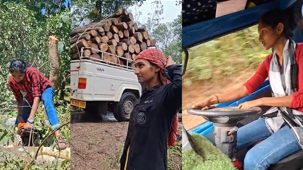 തടിപ്പണി ചെയ്യും, ലോറി ഓടിക്കും, ഇടുക്കിയിലെ 24കാരിയായ 'സൂപ്പര്‍ ശരണ്യ'