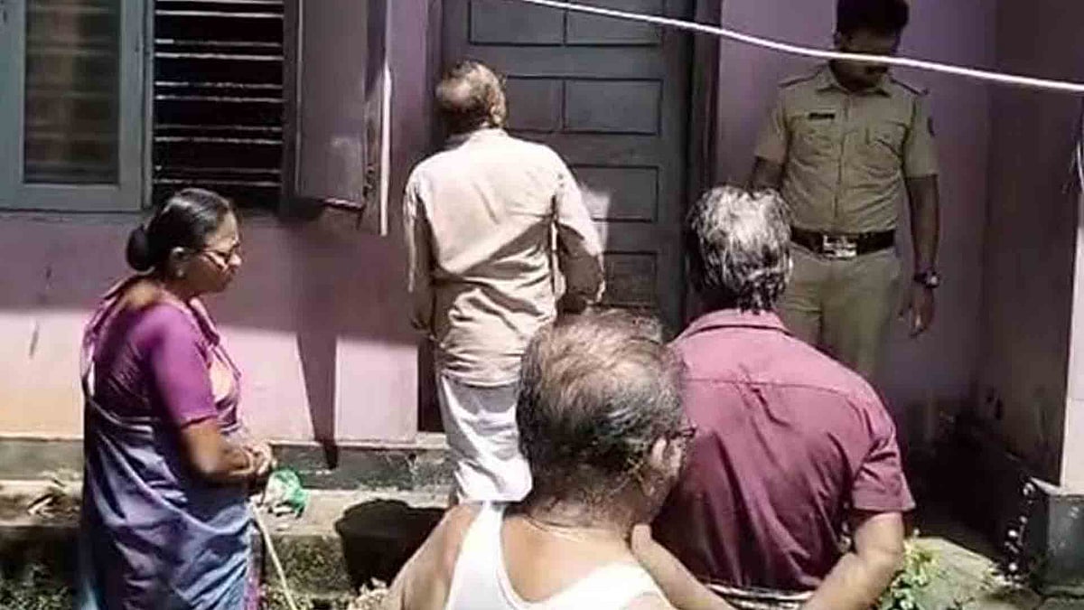 വീടിന് മുന്നില്‍ വയോധിക ഷോക്കേറ്റ് മരിച്ച നിലയില്‍