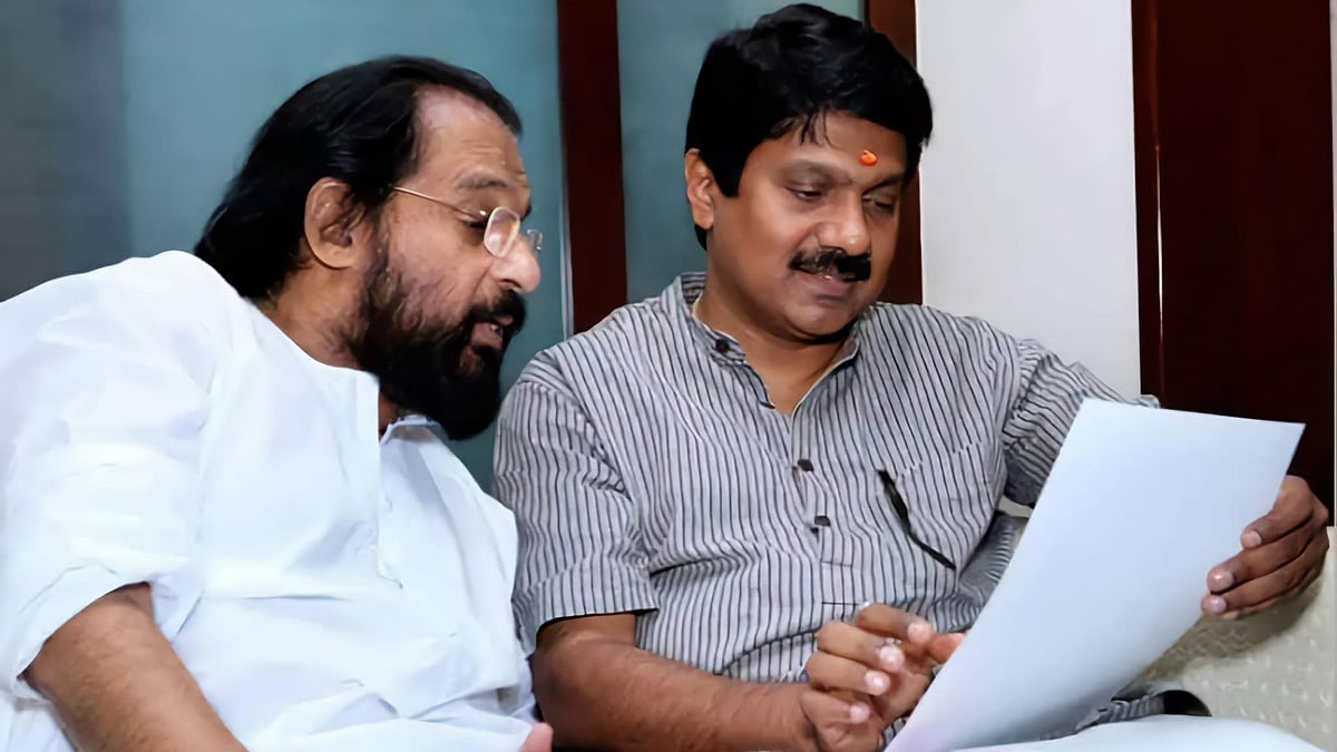 'യേശുദാസ് മഹാത്മജിയോ കേളപ്പജിയോ അല്ല, ശ്രീ വിനായക ഗുരുവിന് നീല പുകച്ചുരുൾ പ്രണാമം'; കുറിപ്പുമായി ജി വേണു​ഗോപാൽ
